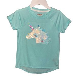 Girl Sequence Unicorn Tee